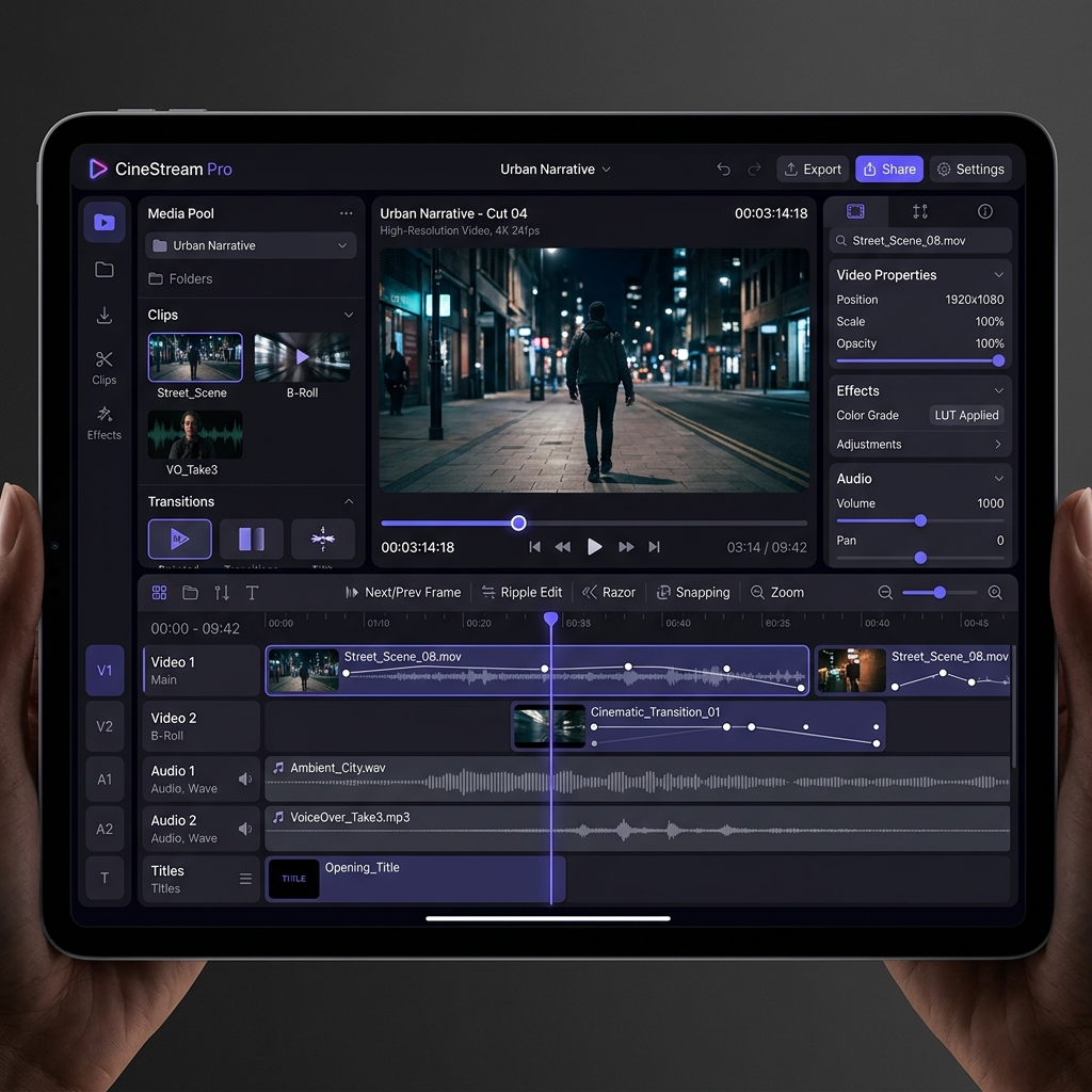 NexusCut Pad UI